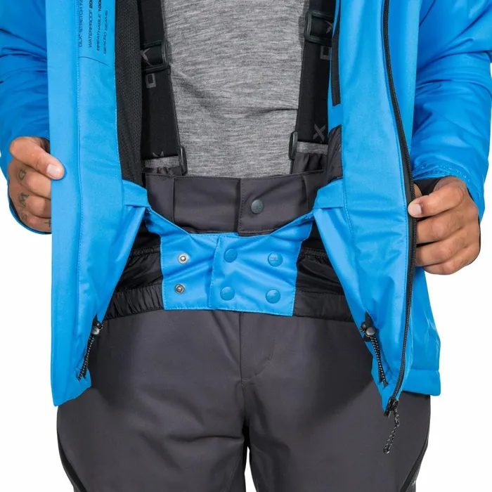 Banner DLX Waterproof RECCO Ski Jacket Vibrant Blue Men Trespass Ski Jackets Banner DLX Waterproof RECCO Ski Jacket Vibrant Blue Men Trespass Ski Jackets