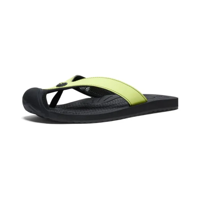 Barbados Daiquiri GreenBlack Leather FlipFlop Women KEEN Casual Barbados Daiquiri GreenBlack Leather FlipFlop Women KEEN Casual
