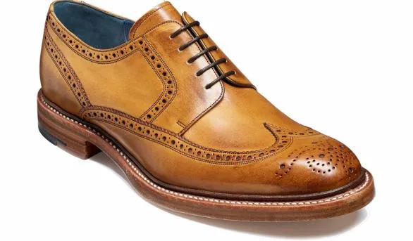 Barker Shoes Bailey 8211 Cedar Hand Painted Cedar Hand Painted Mens