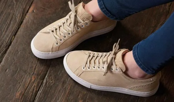 Barker Shoes Isla 8211 White Grain Rubber Cup Sole Sneaker Shoe White Grain Rubber Cup Sole Sneaker Shoe Womens