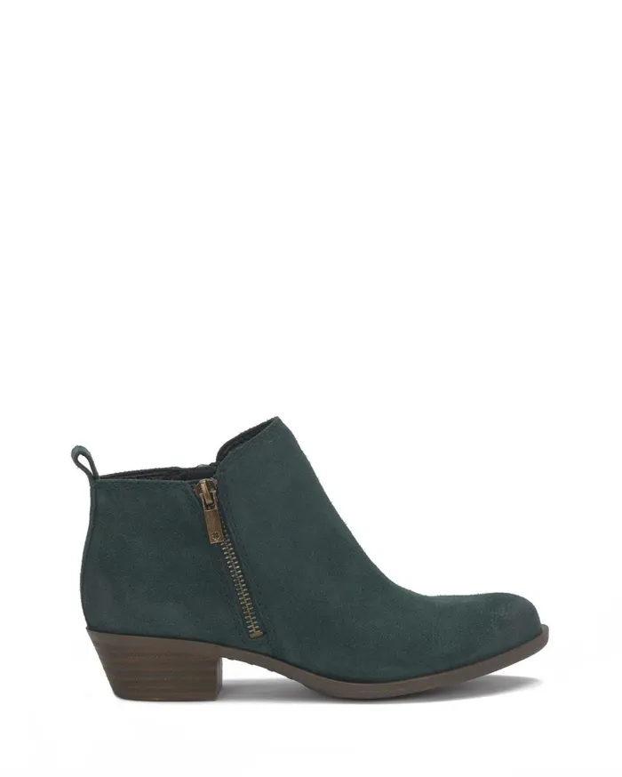 Basel Bootie Dark Green Women Lucky Brand Shoes