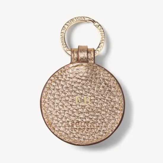 Bee Keyring Champagne Pebble Women Aspinal Of London Key Rings