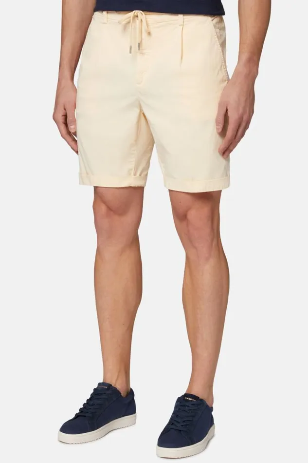 Bermuda Men Boggi Milano Stretch Cotton Summer Bermuda Shorts Yellow Bermuda Men Boggi Milano Stretch Cotton Summer Bermuda Shorts Yellow