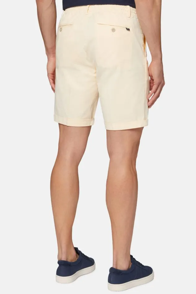 Bermuda Men Boggi Milano Stretch Cotton Summer Bermuda Shorts Yellow Bermuda Men Boggi Milano Stretch Cotton Summer Bermuda Shorts Yellow
