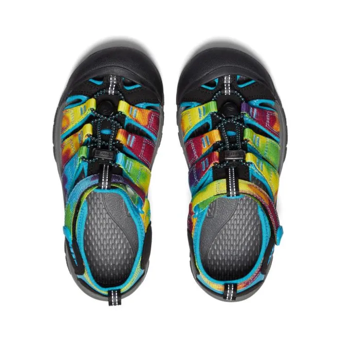 Big Kids039 Rainbow Tie Dye Water Hiking Sandals 8211 Newport H2 Kids KEEN Water Big Kids039 Rainbow Tie Dye Water Hiking Sandals 8211 Newport H2 Kids KEEN Water