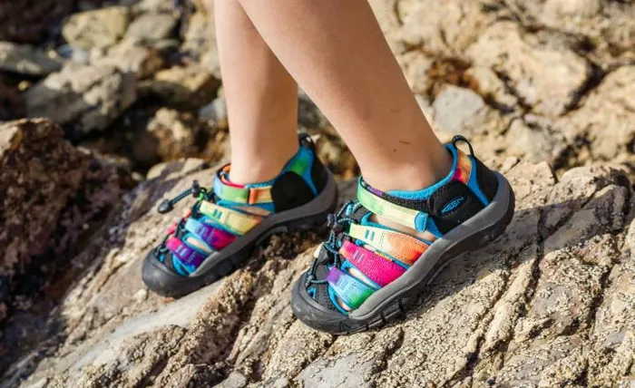 Big Kids039 Rainbow Tie Dye Water Hiking Sandals 8211 Newport H2 Kids KEEN Water Big Kids039 Rainbow Tie Dye Water Hiking Sandals 8211 Newport H2 Kids KEEN Water