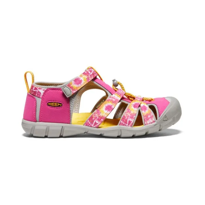 Big Kids039 Yellow Print Water Sandals 8211 Seacamp II CNX Kids KEEN Big Kids Big Kids039 Yellow Print Water Sandals 8211 Seacamp II CNX Kids KEEN Big Kids