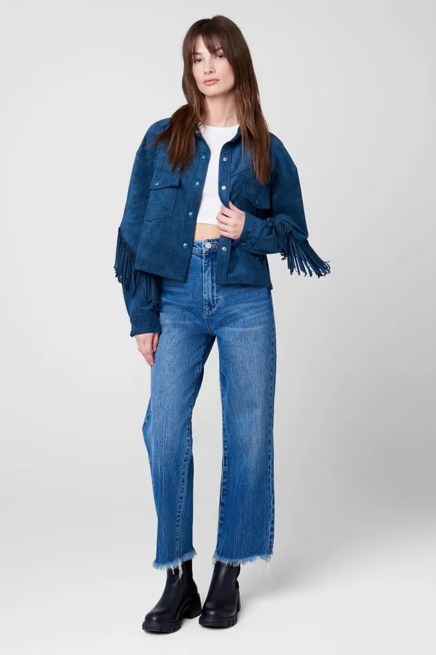 Blank Nyc In Too Deep Jacket Women Jackets
