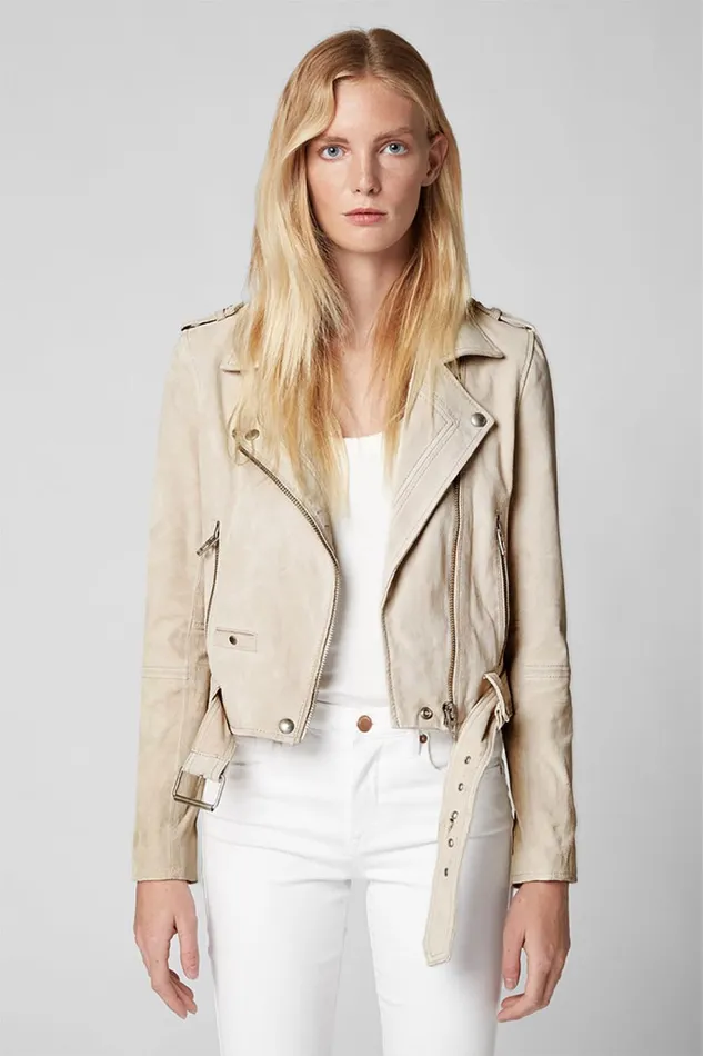 Blank Nyc White Sand Jacket Women Jackets