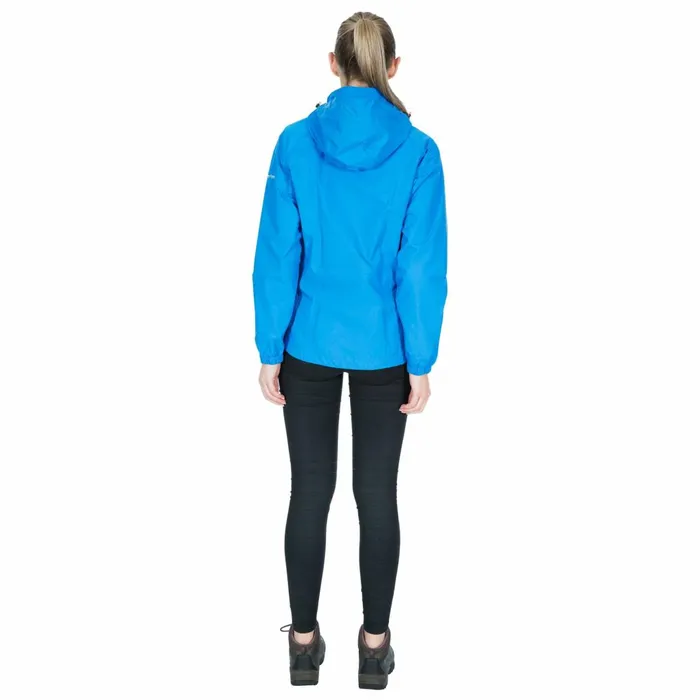 Blyton Waterproof Jacket Vibrant Blue Women Trespass Waterproof Jackets