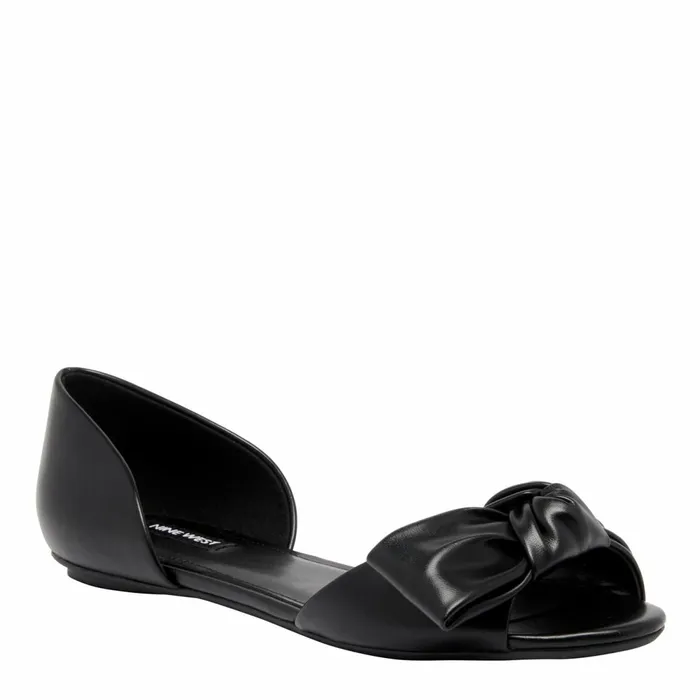 BONNIE Black Women Nine West Flats