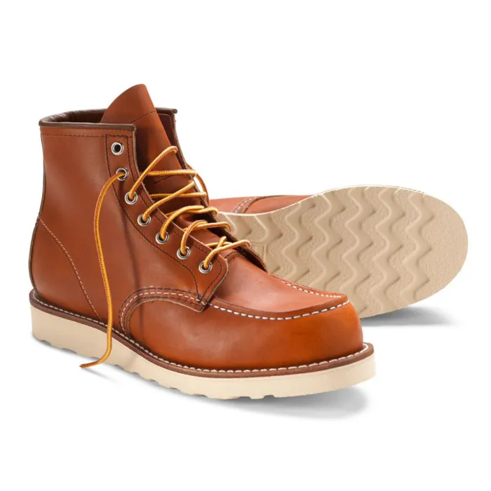 Boots Men Orvis Red Wing 6034 Classic Moc Boots Tan