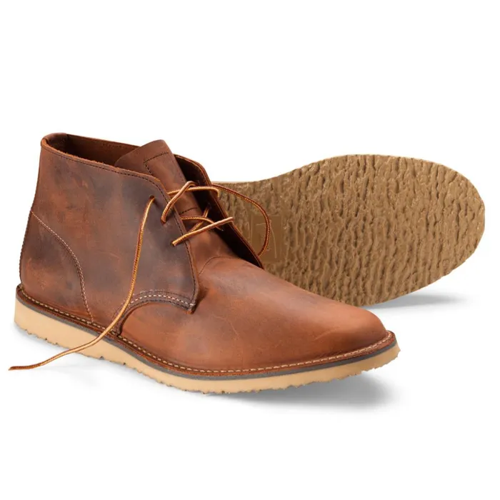Boots Men Orvis Red Wing Weekender Chukka Copper