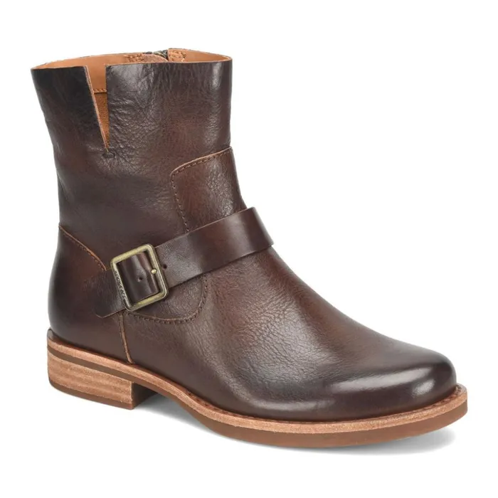 Boots Women Orvis KorkEase Kennedy Ankle Boots Dark Brown