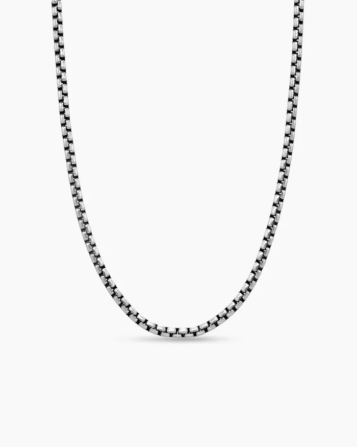 Box Chain Necklace In Sterling Silver With 14K Yellow Gold Accent 36mm Women David Yurman Chain Box Chain Necklace In Sterling Silver With 14K Yellow Gold Accent 36mm Women David Yurman Chain