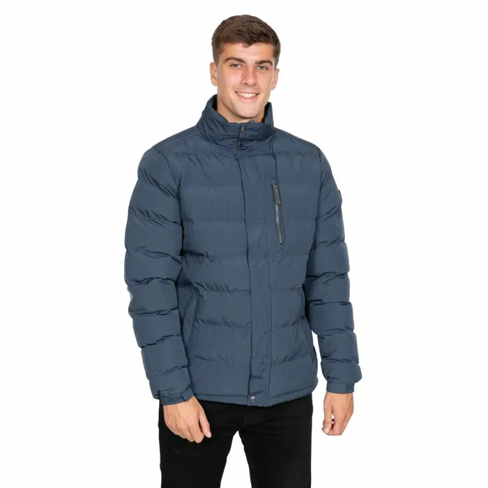 Boyce Padded Jacket Navy Marl Men Trespass Padded Jackets