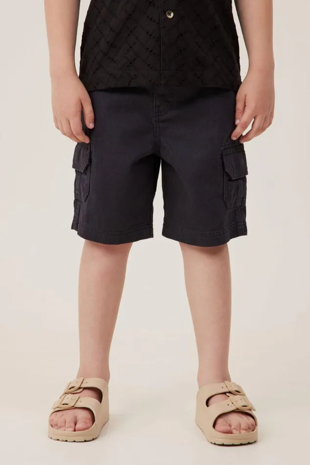 Boys Shorts Cotton On Cargo Short Phantom