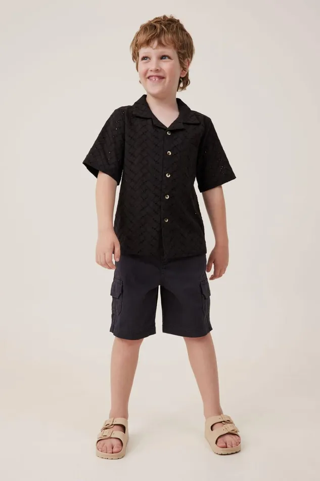 Boys Shorts Cotton On Cargo Short Phantom Boys Shorts Cotton On Cargo Short Phantom