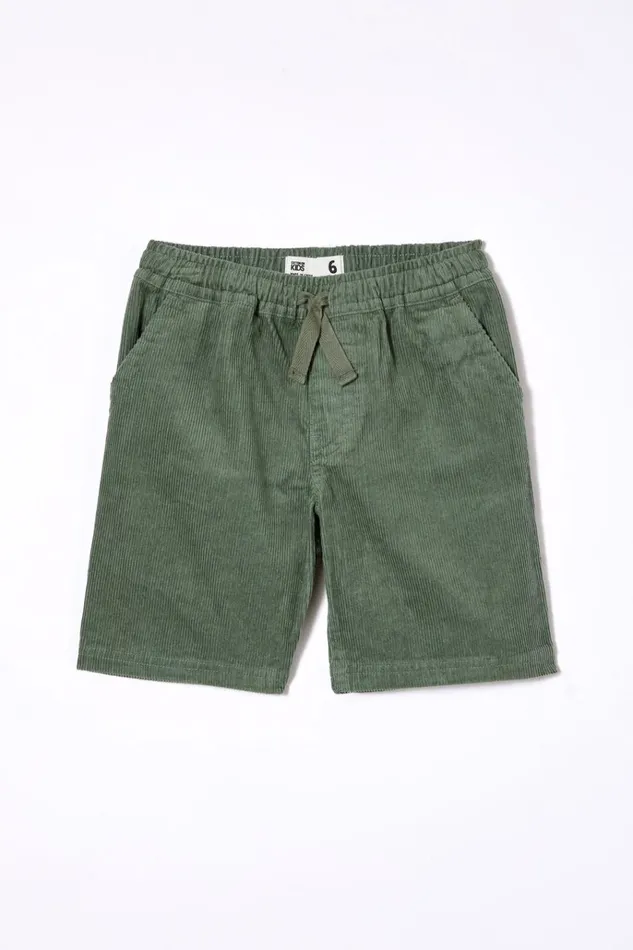 Boys Shorts Cotton On Eric Easy Short Swag Greencord