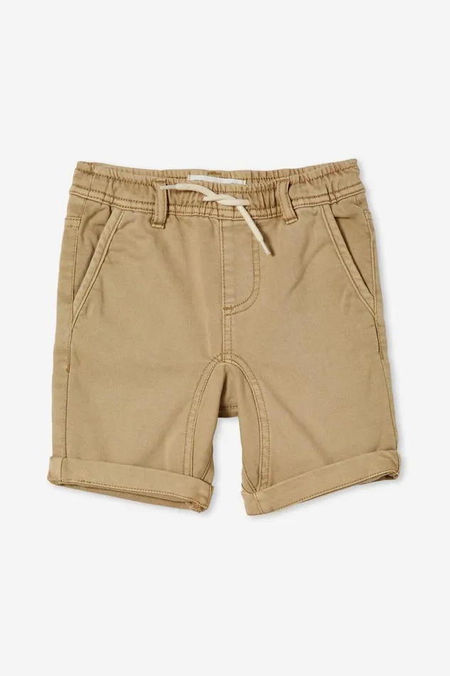 Boys Shorts Cotton On Slouch Fit Short Bronte Stone