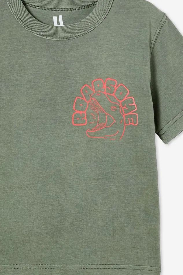 Boys Tops and TShirts Cotton On Jonny Short Sleeve Print Tee Swag Greenroarsome Dino Boys Tops and TShirts Cotton On Jonny Short Sleeve Print Tee Swag Greenroarsome Dino