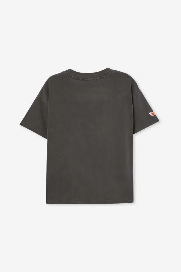 Boys Tops and TShirts Cotton On License Drop Shoulder Short Sleeve Tee Lcn Mat Phantom Washhot Wheels Racing 5 Boys Tops and TShirts Cotton On License Drop Shoulder Short Sleeve Tee Lcn Mat Phantom Washhot Wheels Racing 5