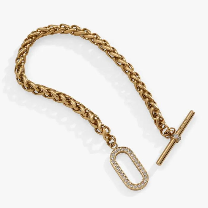 Bracelets Women Alex And Ani Pav Toggle Chain Bracelet Stainless Steel Silver