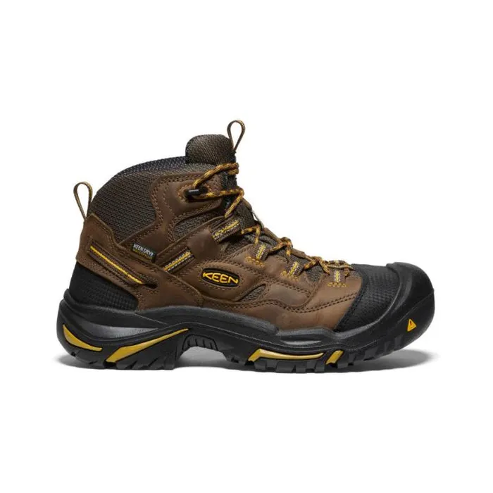 Braddock Mid Waterproof Work Boots 8211 Steel Toe Boots Men KEEN Boots