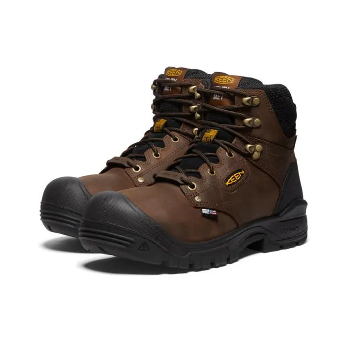 Brown Work Boots 8211 Independence 6quot WP Int Met Men KEEN Boots Brown Work Boots 8211 Independence 6quot WP Int Met Men KEEN Boots