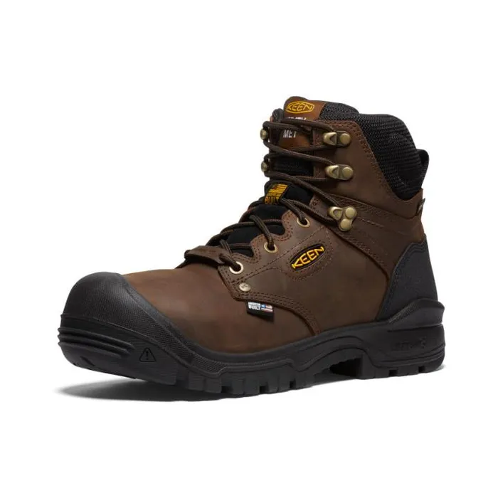 Brown Work Boots 8211 Independence 6quot WP Int Met Men KEEN Boots Brown Work Boots 8211 Independence 6quot WP Int Met Men KEEN Boots