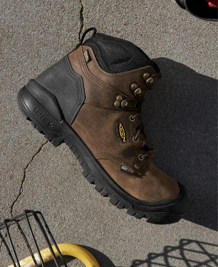 Brown Work Boots 8211 Independence 6quot WP Int Met Men KEEN Boots Brown Work Boots 8211 Independence 6quot WP Int Met Men KEEN Boots
