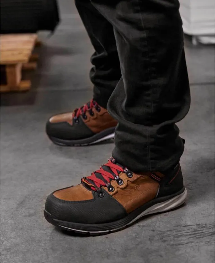 Brown Work Boots 8211 Red Hook Mid WP Men KEEN Work Boots and Shoes Brown Work Boots 8211 Red Hook Mid WP Men KEEN Work Boots and Shoes