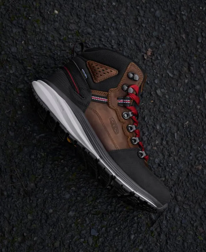 Brown Work Boots 8211 Red Hook Mid WP Men KEEN Work Boots and Shoes Brown Work Boots 8211 Red Hook Mid WP Men KEEN Work Boots and Shoes