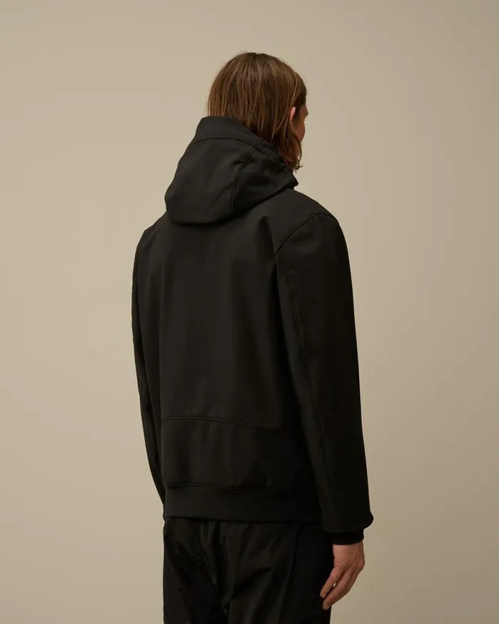 CP Company Jacket and Coats CP ShellR Hooded Jacket Black 8211 Man