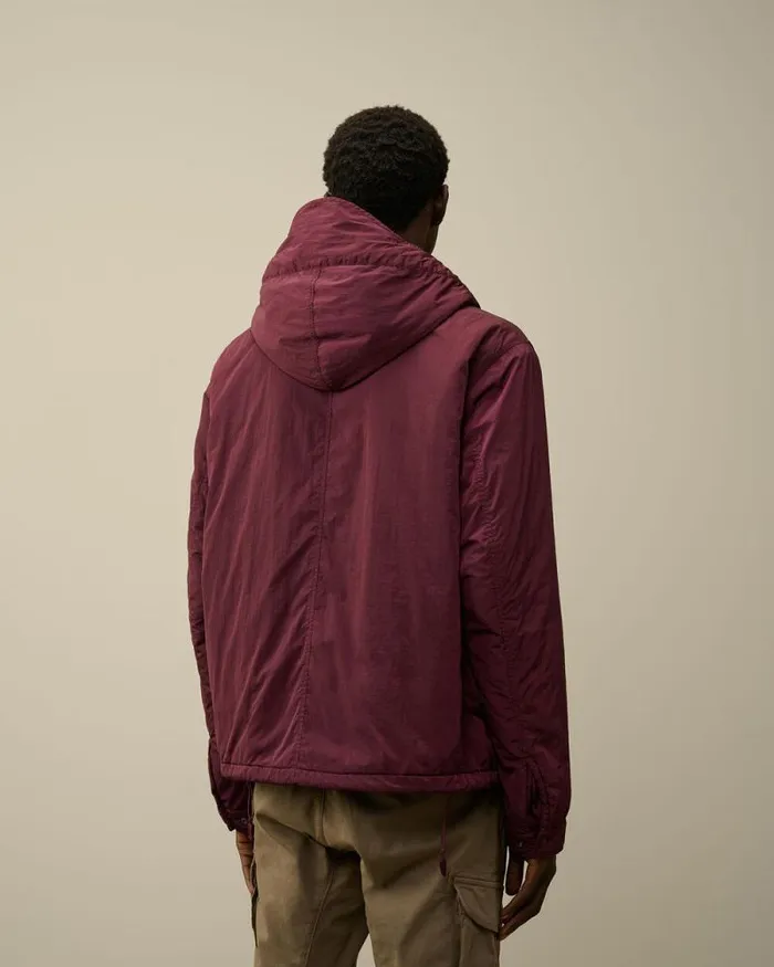 CP Company Jacket and Coats ChromeR Hooded Padded Jacket Potent Purple 8211 Man