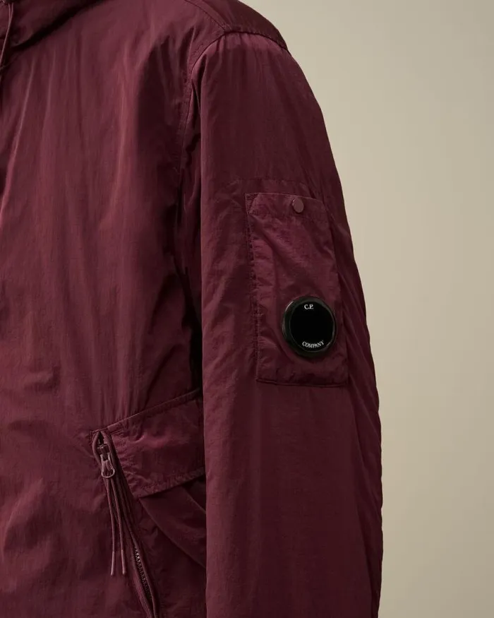 CP Company Jacket and Coats ChromeR Hooded Padded Jacket Potent Purple 8211 Man