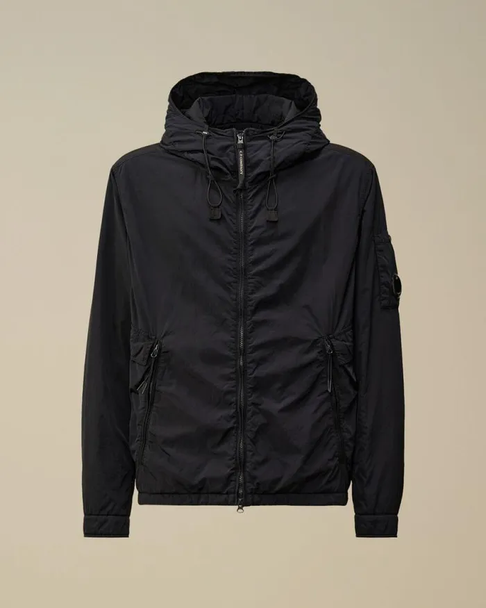 CP Company Jacket and Coats ChromeR Hooded Padded Jacket Total Eclipse Blue 8211 Man CP Company Jacket and Coats ChromeR Hooded Padded Jacket Total Eclipse Blue 8211 Man