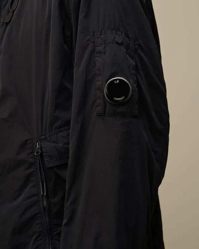 CP Company Jacket and Coats ChromeR Hooded Padded Jacket Total Eclipse Blue 8211 Man