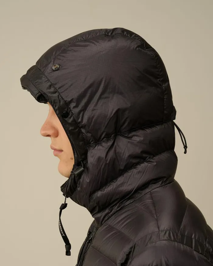 CP Company Jacket and Coats DD Shell Goggle Down Jacket Nightshade Purple 8211 Man