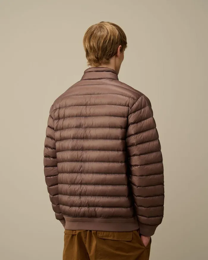 CP Company Jacket and Coats DD Shell Lens Down Jacket Purple Dove 8211 Man