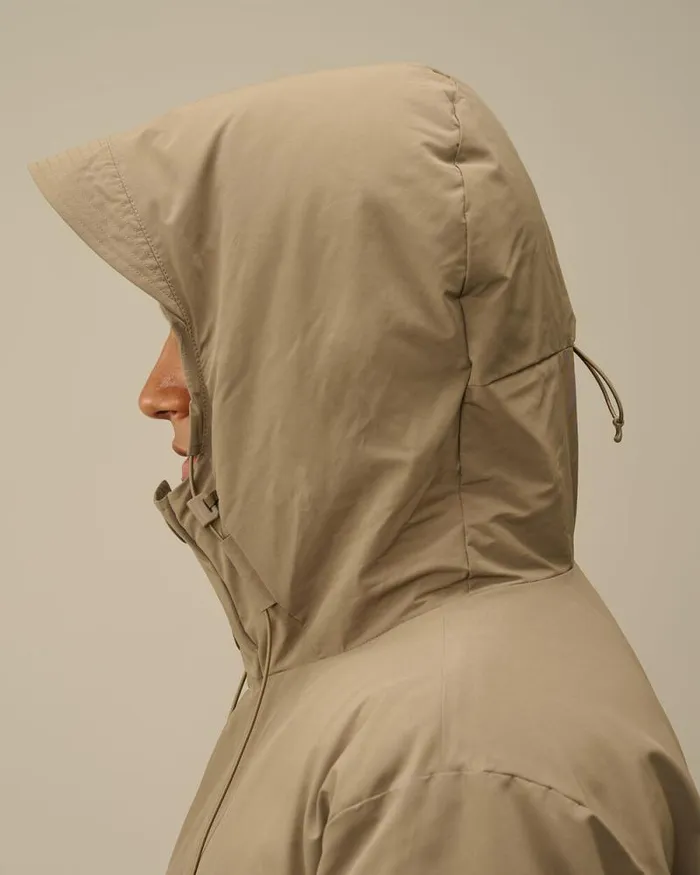 CP Company Jacket and Coats MicroM R Down Parka Walnut Beige 8211 Man