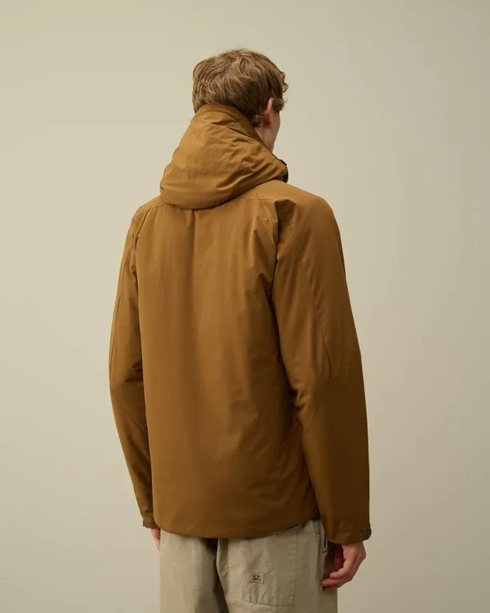 CP Company Jacket and Coats ProTek Hooded Padded Jacket Toffee Beige 8211 Man
