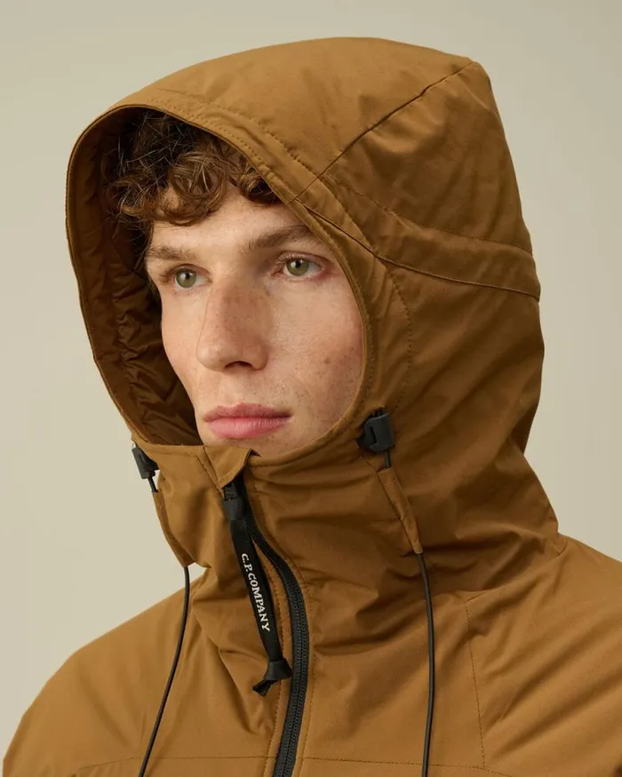 CP Company Jacket and Coats ProTek Hooded Padded Jacket Toffee Beige 8211 Man