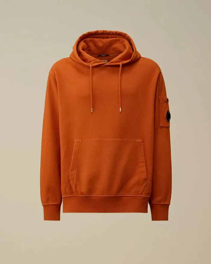 CP Company Sweatshirts Brushed And Emerized Diagonal Fleece Lens Hooded Sweatshirt Bombay Brown 8211 Man CP Company Sweatshirts Brushed And Emerized Diagonal Fleece Lens Hooded Sweatshirt Bombay Brown 8211 Man