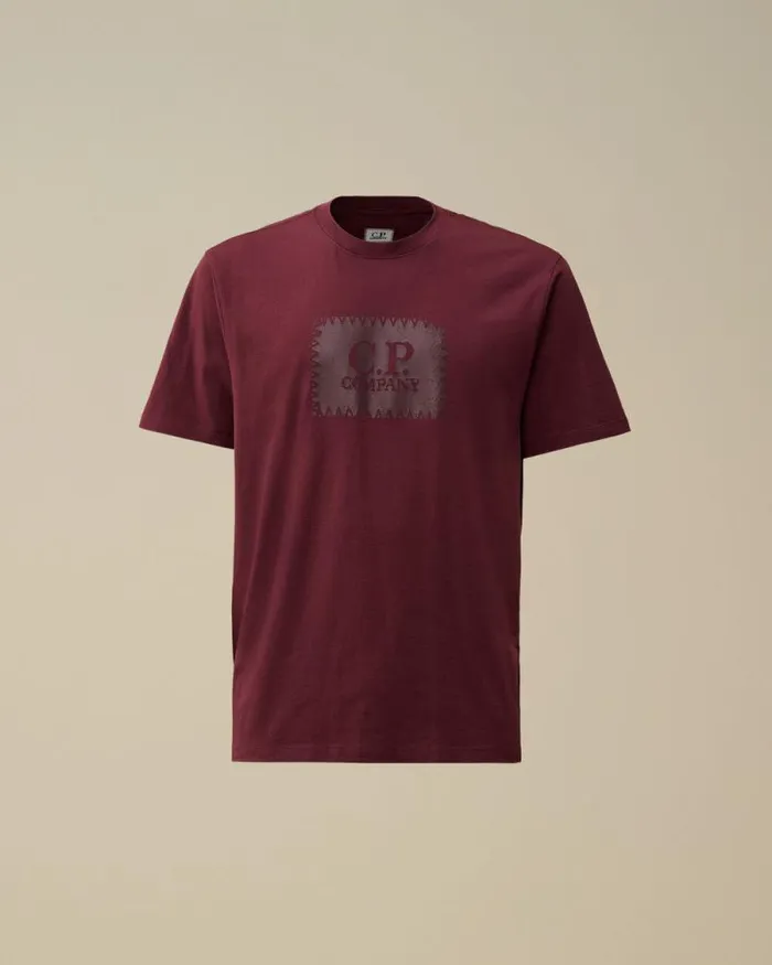 CP Company Tshirts and Polo 301 Jersey Logo Label TShirt Potent Purple 8211 Man CP Company Tshirts and Polo 301 Jersey Logo Label TShirt Potent Purple 8211 Man