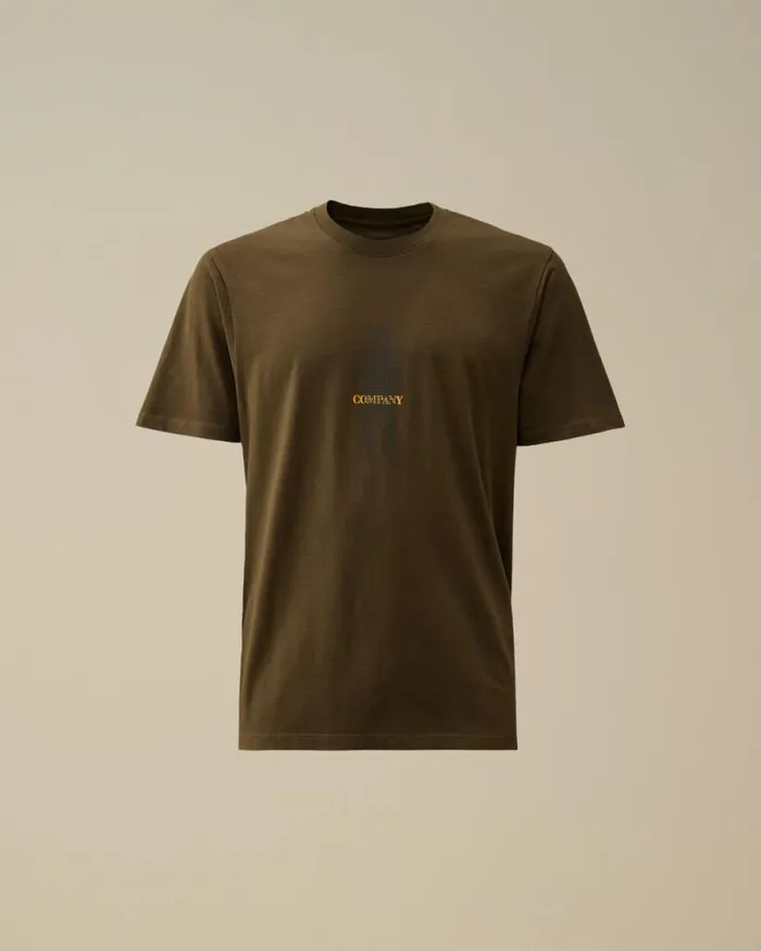 CP Company Tshirts and Polo 301 Jersey Waffled British Sailor TShirt Ivy Green 8211 Man CP Company Tshirts and Polo 301 Jersey Waffled British Sailor TShirt Ivy Green 8211 Man
