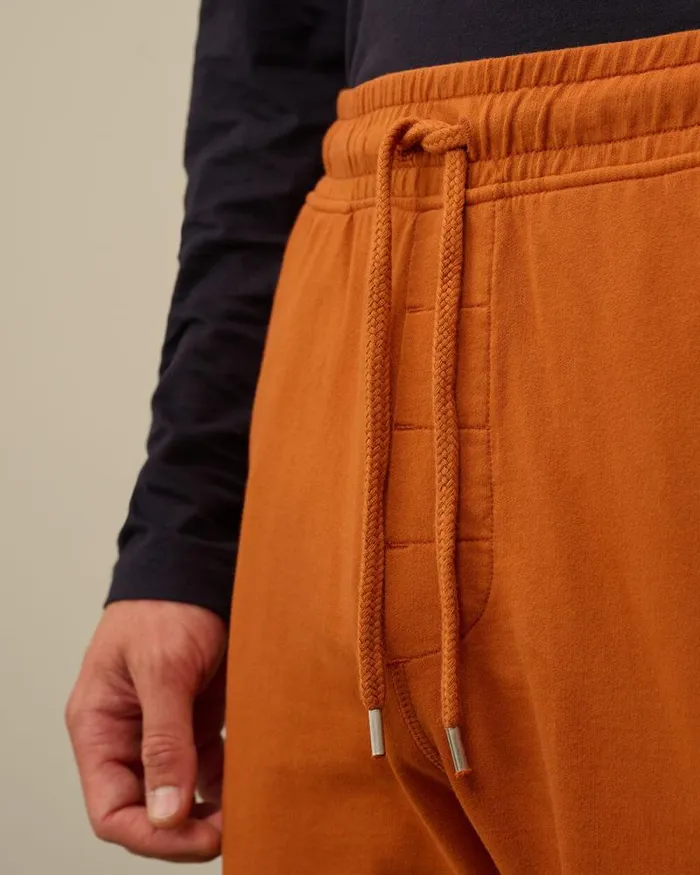CP Company Tracksuits and Shorts Light Fleece Lens Shorts Bombay Brown 8211 Man