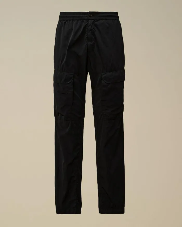 CP Company Trousers ChromeR Loose Cargo Pants Total Eclipse Blue 8211 Man