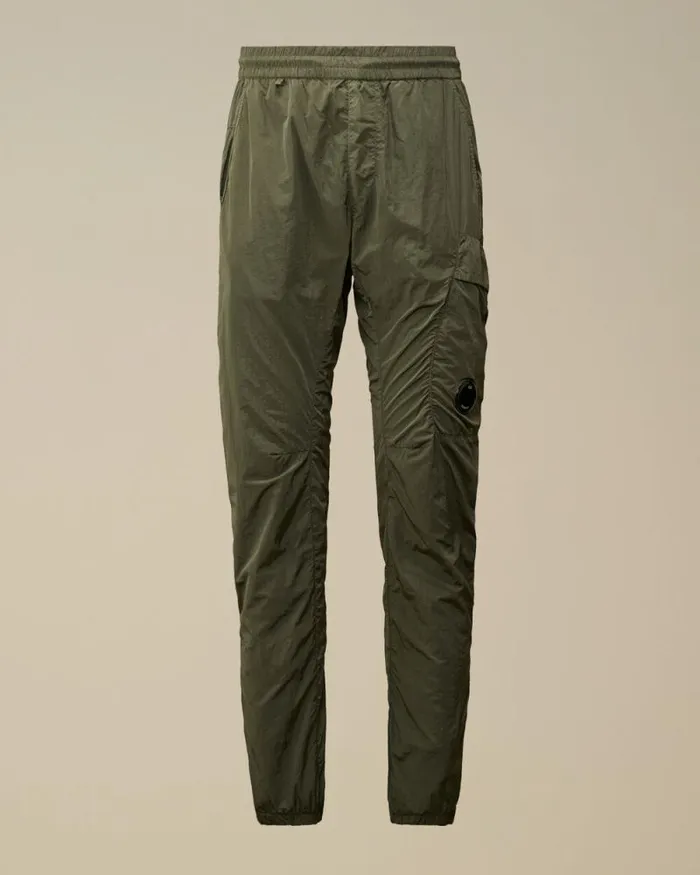 CP Company Trousers ChromeR Track Pants Grape Leaf Green 8211 Man