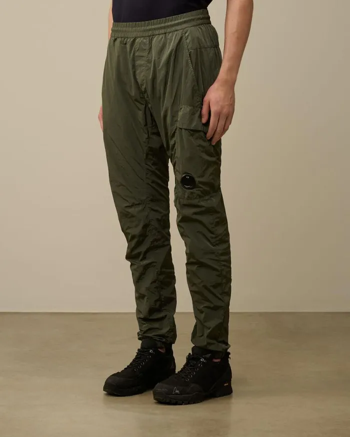 CP Company Trousers ChromeR Track Pants Grape Leaf Green 8211 Man